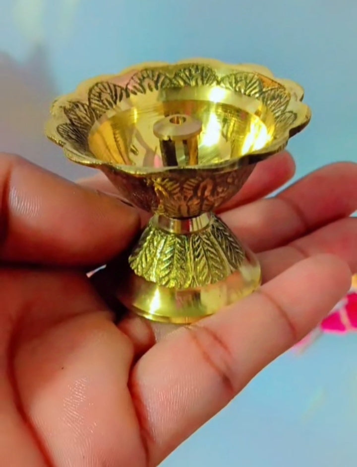 Brass akhand diya